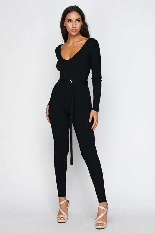 Ribbed Jumpsuit